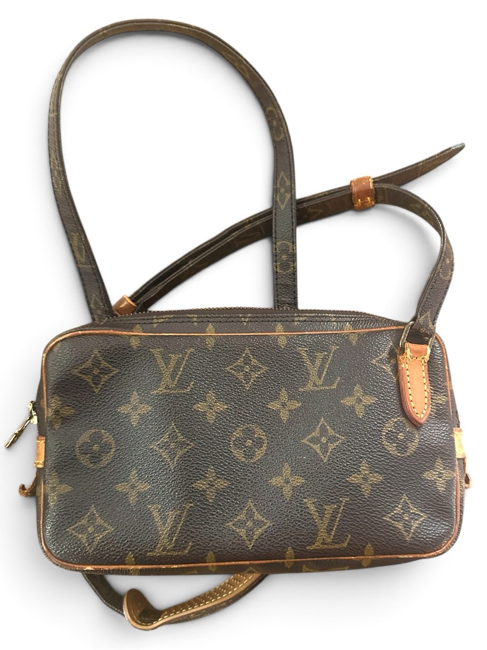 Louis Vuitton Vintage Marly Bandouliere M51828 Monogram Crossbody Bag - Picture 5 of 13